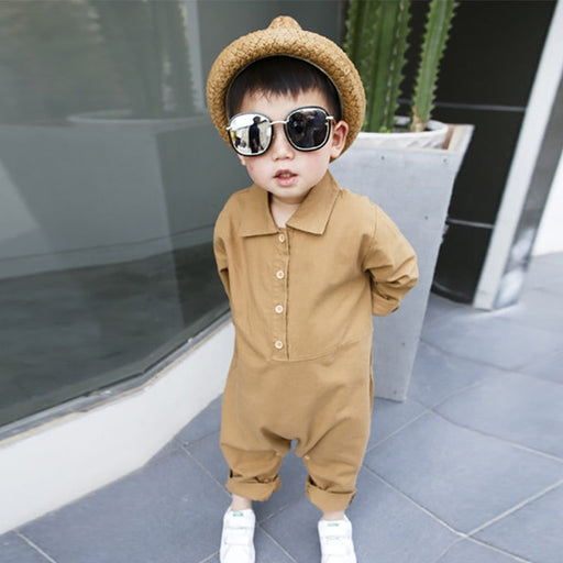 Baby Jumpsuit Kids Stripe Overalls Baby Suspender Pants For Girls Summer Clothes Baby Boys Overall AwsomU