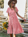 Dresses New Ladies Vintage Boho Summer Dress Women Midi Casual Loose Holiday Plaid Beach Shirt Dress Women Sundress AwsomU