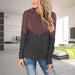 Women's hoodie Patchwork Hoodies Women Drawstring Vintage Sweatshirts Autumn Winter Long Sleeve Sport Oversized Female Casual Hoodie AwsomU