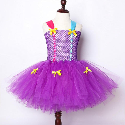 Party Costume Purple Lol Surprise Dress for Baby Girls Lol Doll Costume Halloween Kids Tulle Outfit Birthday Girl Tutu Dresses AwsomU