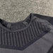 Women's Two Piece Suit Sexy Slim Mesh Yoga Suit Seamless Quick Dry Sports Yoga Suit Striped Long Sleeve Bubble Butt Leggings Gym Fitness Running Suit AwsomU