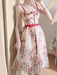 Dresses Summer Floral Print Casual Midi Strap Womens Dress Elegant Sleeveless AwsomU