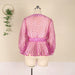 Tops & Blouses Women Blouse Polka Dot V Neck Shirt Tops Lantern Sleeve Peplum Transparent Female Elegant Spring Summer Classy Lady Fashion Blouse AwsomU