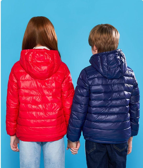 Boy's Jackets Boys Girls Winter Jacket Coat Kids Warm Cotton Padded Coat AwsomU