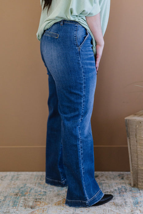 Kancan Girls Like Me Run Wide Leg Jeans