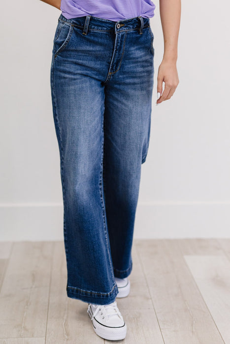Kancan Girls Like Me Run Wide Leg Jeans