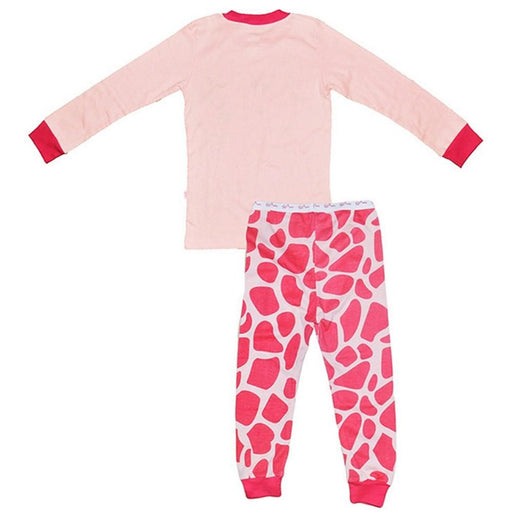 Girl's Pajamas Kids Girls' Baby Girl Print Sleepwear Pajama Set Dusty Rose AwsomU