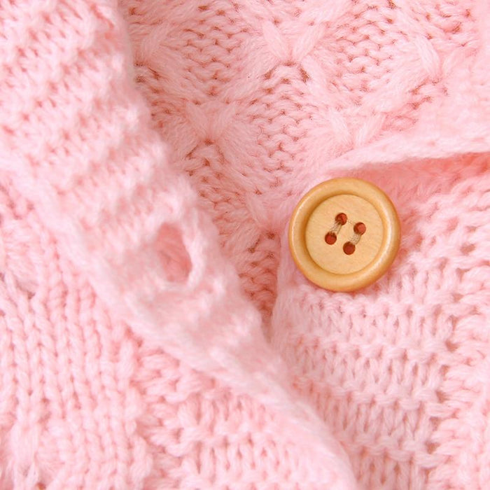 Girl's Sweater Autumn Baby Boy Girl Cotton Plush Ball Design Sweater AwsomU