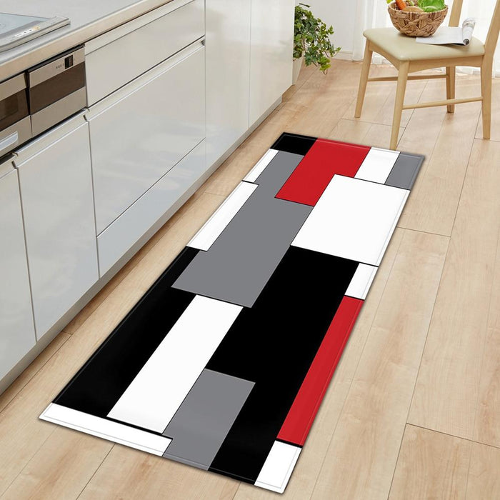 Kitchen Rugs Modern Long Carpet Mat Bedroom Living Room Kitchen AwsomU