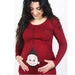 Maternity Tops Fall women maternity t-shirt full sleeve AwsomU
