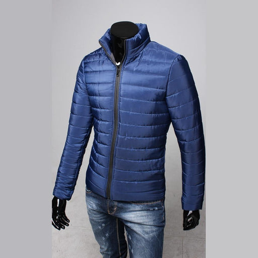 Men's Jacket Men's Fashion Slim Fit Pilot Coat Zipper Jacket AwsomU