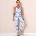 Women's Two Piece Suit New Leggings Tank Top Sport Suits Women Casual Wear Jogging Sleeveless Vest Tops High Waist Pants 2 Piece Sets Female Tracksuit AwsomU