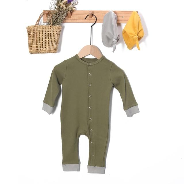 Baby Jumpsuit Fall And Winter New Baby Bodysuit Outdoor Clothes Thick Style Clothes Newborn Clothes Jumper Romper Overall Bodysuit Jumpsuit AwsomU