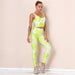 Women's Two Piece Suit New Leggings Tank Top Sport Suits Women Casual Wear Jogging Sleeveless Vest Tops High Waist Pants 2 Piece Sets Female Tracksuit AwsomU