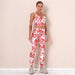Women's Two Piece Suit New Leggings Tank Top Sport Suits Women Casual Wear Jogging Sleeveless Vest Tops High Waist Pants 2 Piece Sets Female Tracksuit AwsomU