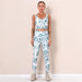 Women's Two Piece Suit New Leggings Tank Top Sport Suits Women Casual Wear Jogging Sleeveless Vest Tops High Waist Pants 2 Piece Sets Female Tracksuit AwsomU