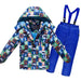 Girl's Jackets 30 Degrees Children Winter Ski Suit Waterproof Plus Velvet Warm Girl Jacket Coat Boy Cotton Overalls Snowsuit AwsomU