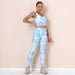 Women's Two Piece Suit New Leggings Tank Top Sport Suits Women Casual Wear Jogging Sleeveless Vest Tops High Waist Pants 2 Piece Sets Female Tracksuit AwsomU
