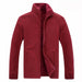 Men's Jacket & Coats Covrlge Winter Jacket Men Soft Shell Fleece Warm Windbreaker AwsomU