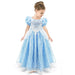 Girl's Dresses Disney Cinderella Cosplay Costume Kids Clothes For Girls Dress Baby Girl Ball Gown Princess Dresses For Birthday Party Crown Summer Dresss AwsomU