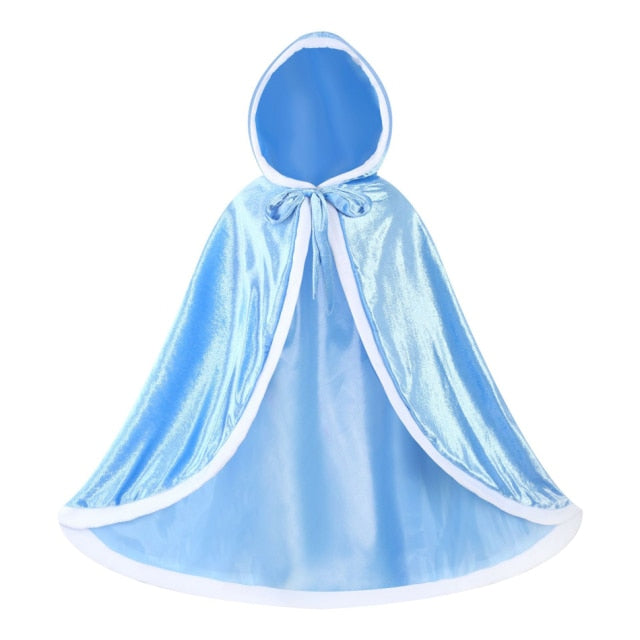 Girl's Dresses Disney Cinderella Cosplay Costume Kids Clothes For Girls Dress Baby Girl Ball Gown Princess Dresses For Birthday Party Crown Summer Dresss AwsomU