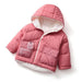 Girl's Jackets Kids Girls Boys Fall Winter Jackets Coat Padded Baby Jacket Thick Warm Cotton Hooded AwsomU
