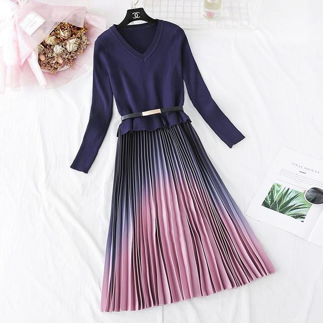 Cheap Outfit Orange Pink Dress Winter Autumn Clothes Women Korean Fashion  Bodycon Tight Fit Ladies Dresses For Special Occasions - AliExpress