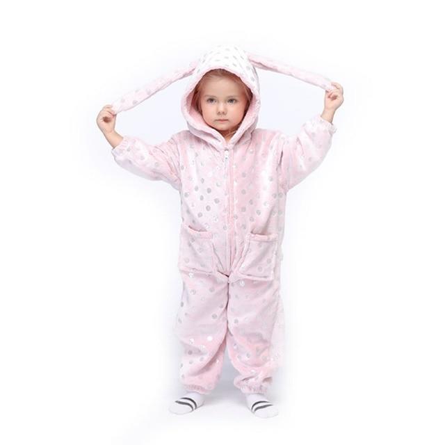 Boy's Pajamas Onesie Kids Unicorn Pajamas For Children Animal Cartoon Blanket Sleepers Baby Costume Winter Boy Girl Licorne Jumspuit AwsomU