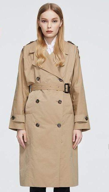Women's Jacket Astrid 2020 New Arrival Trench Coat long Fashion Windproof hood large size Outwear Windbreaker Jacket AwsomU