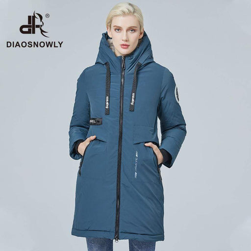 Women's Jacket Diaosnowly 2020 fashion woman parkas winter warm jacket and coat AwsomU