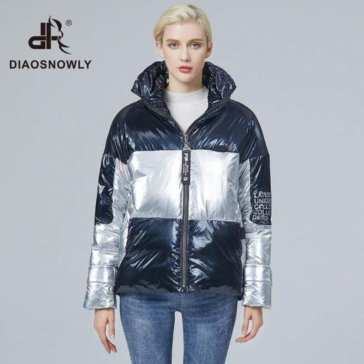 Women's Jacket Diaosnowly 2020 Fashionable winter jacket hooded woman coat AwsomU