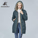 Women's Jacket Diaosnowly 2020 new warm jacket woman winter coats long hooded fashion AwsomU