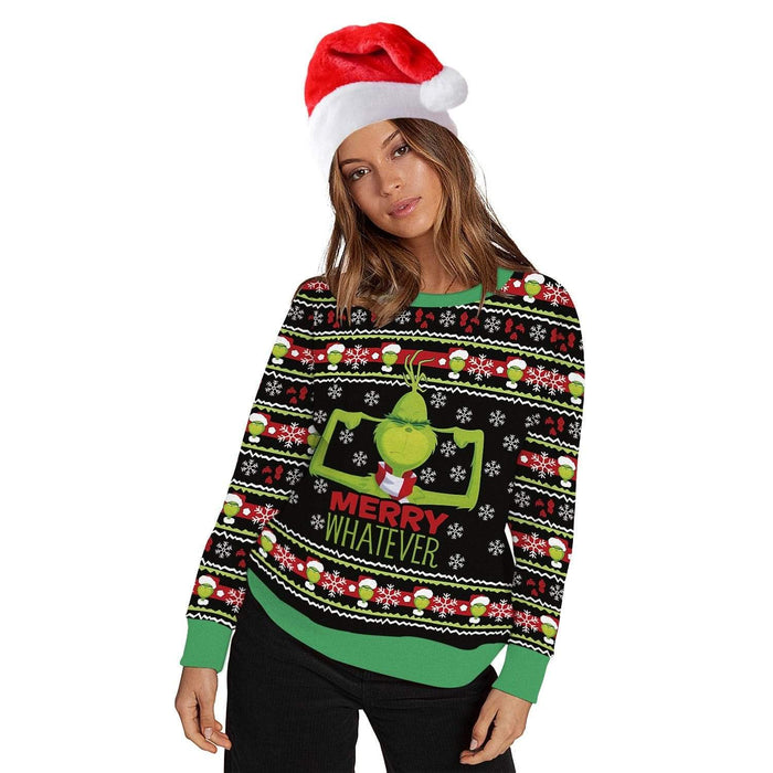 Women's sweater Unisex Hooded Ugly Christmas Sweater AwsomU