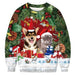 Women's sweater Unisex Hooded Ugly Christmas Sweater AwsomU