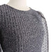 Women's sweater Women Knitted Mesh Puff Sleeve O neck Streetwear Blouse AwsomU